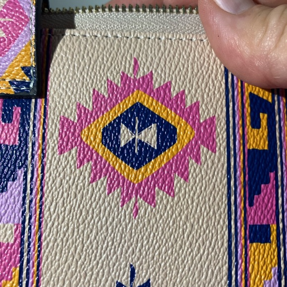 Simply Southern Pink and Navy Women's Wallet NWT 7x4 - Picture 7 of 12